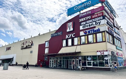 Аренда торгового помещения 18,7 кв.м. — ТЦ GLOBO, Минск